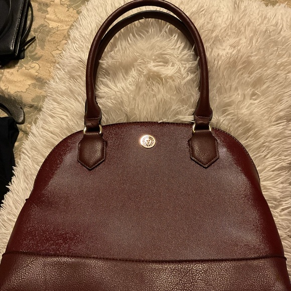 Anne Klein Handbags - Anne Klein Rich Brown Shoulder Bag